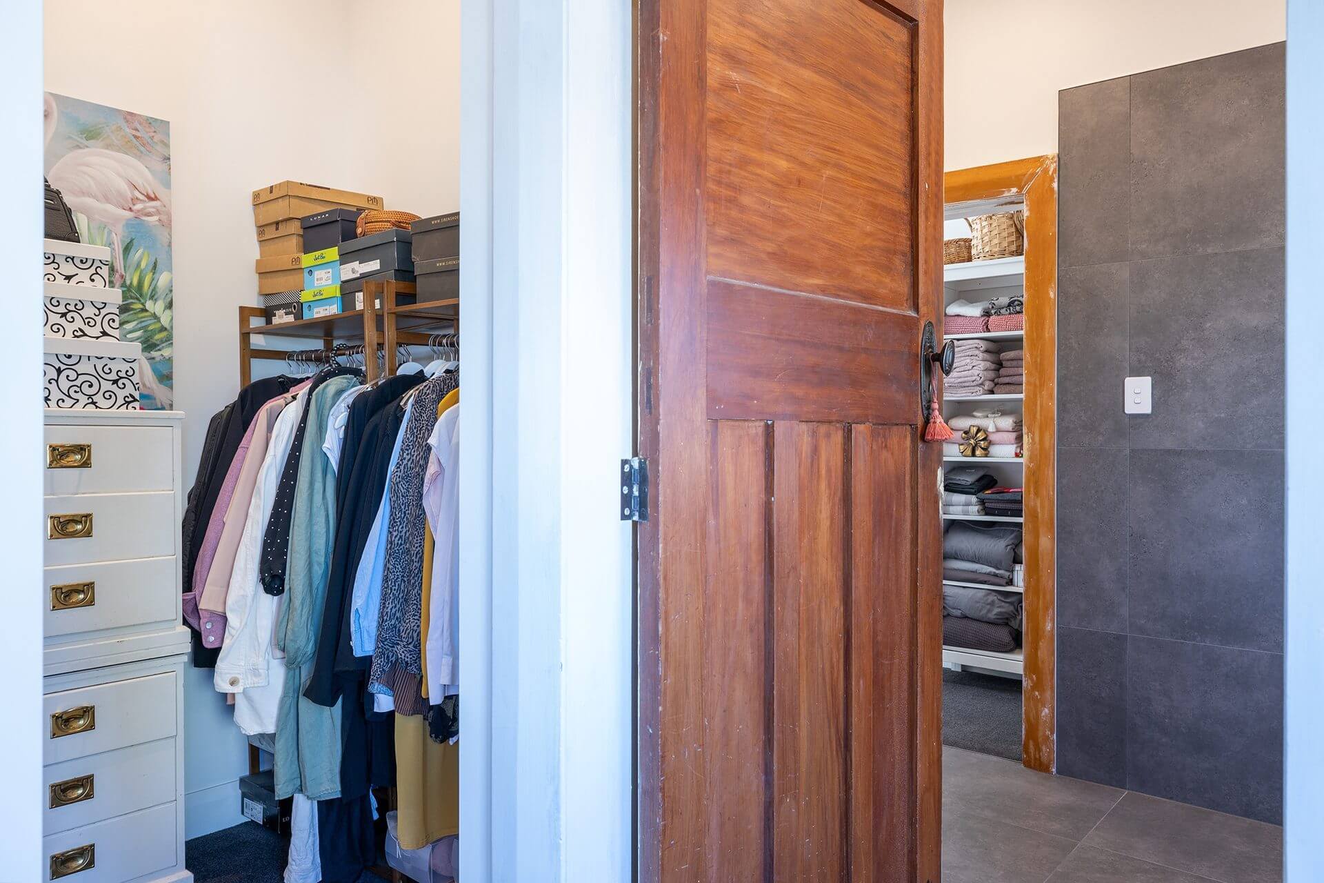Character coattage renovation wardrobe update
